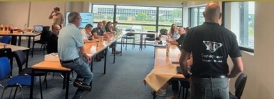 Réunion technique carrossiers organisée par Jean-François Lafaye - PROMEG