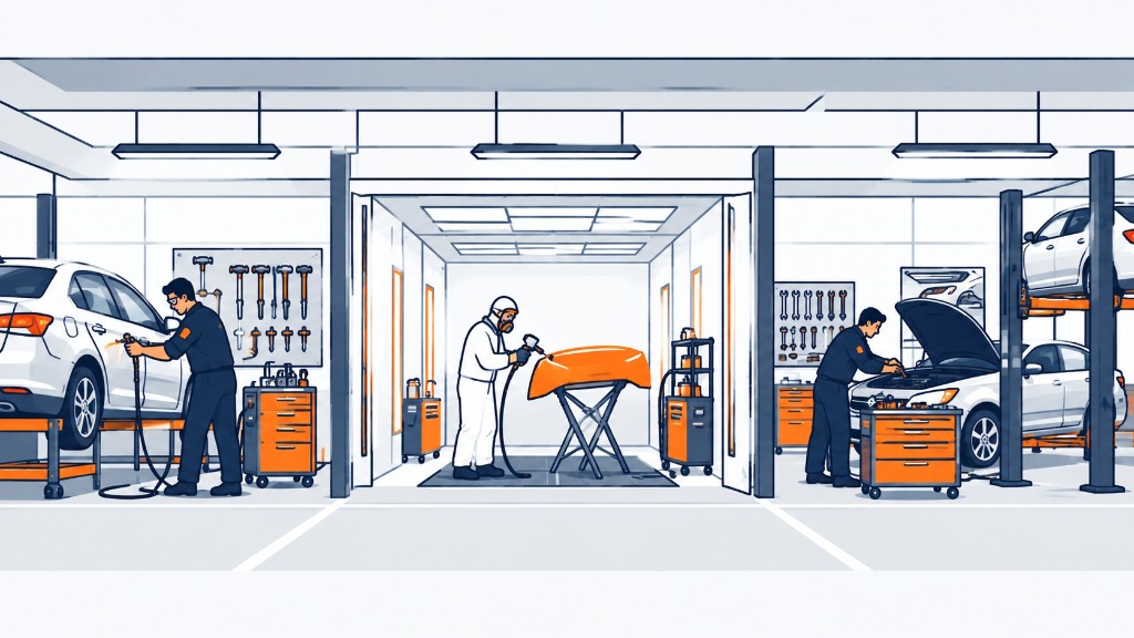 Illustration dessinée affectation des compétences et postes spécialisés